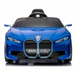 Mașină electrică pentru copii BMW i4 (JE1009/3 albastru) - imagine 2