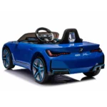 Mașină electrică pentru copii BMW i4 (JE1009/3 albastru) - imagine 5