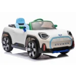 Mașină electrică pentru copii Mini Concept Aceman (JE1688 / 1 alb) - imagine 10