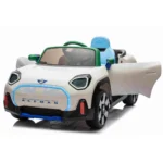 Mașină electrică pentru copii Mini Concept Aceman (JE1688 / 1 alb) - imagine 4