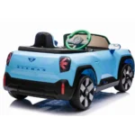 Mașină electrică pentru copii Mini Concept Aceman (JE1688 / 3 albastru) - imagine 5