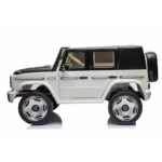 Mașină electrică pentru copii Mercedes Benz EQG (JE2088/1 alb) - imagine 3