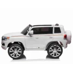 Mașină electrică pentru copii Toyota Land Cruiser (JJ2022 / 1 alb) - imagine 5
