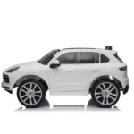 Mașină electrică pentru copii Porsche Cayenne S (JJ2128 / 2 alba) - imagine 6