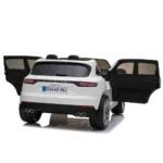 Mașină electrică pentru copii Porsche Cayenne S (JJ2128 / 2 alba) - imagine 5