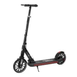 Trotinetă pentru copii cu 2 roți și frână de mână, negru, RTM Scooter (20263)