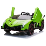 Mașină electrică pentru copii Lamborghini Veneno (MX615 / 1 verde) - imagine 2