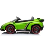 Mașină electrică pentru copii Lamborghini Veneno (MX615 / 1 verde) - imagine 3