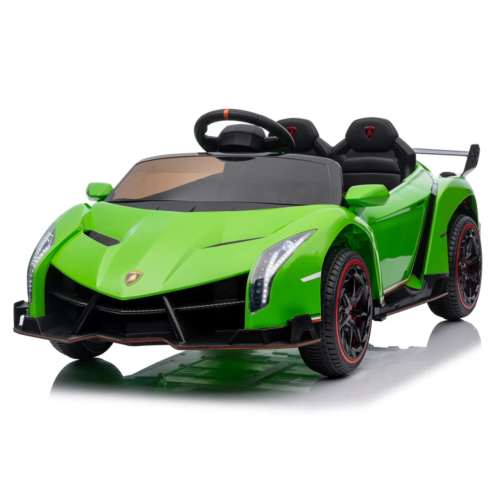 MX615B Verde(1) Mașină electrică pentru copii Lamborghini Veneno (MX615B / 1 verde) - imagine 1