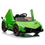Mașină electrică pentru copii Lamborghini Veneno (MX615B / 1 verde) - imagine 10