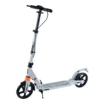 Trotinetă pentru copii cu 2 roți și frână de mână cu disc, alb, RTM Scooter (486631)