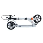 Trotinetă pentru copii cu 2 roți și frână de mână cu disc, alb, RTM Scooter (486631) - imagine 2