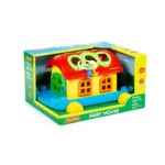 Căsuță educativă cu sorter de forme, pe roți, Polesie (70999) - imagine 4