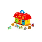 Căsuță educativă cu sorter și animale, Polesie (9173)