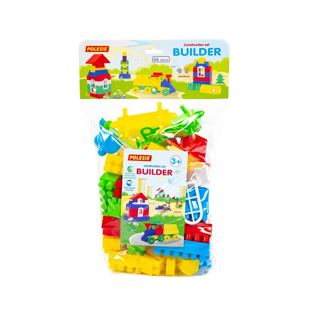 constructor-mic(1) Constructor 66 piese, Polesie (0590) - imagine 1