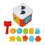 Cub educativ "Smart Kid" , cu forme ,Technok (9499) - imagine 2