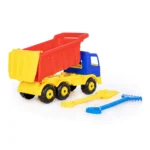 Mașină Premium – camion basculant cu lopată și greblă, Polesie (9851) - imagine 6