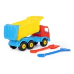 Mașină Premium – camion basculant cu lopată și greblă, Polesie (9851) - imagine 2