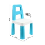 Scaun pentru copii albastru ,Technok (9710) - imagine 3