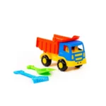 Set camion basculant cu lopățică și greblă, Polesie (3307) - imagine 3