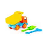 Set camion basculant cu lopățică și greblă, Polesie (3307) - imagine 5