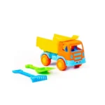 Set camion basculant cu lopățică și greblă, Polesie (3307) - imagine 6