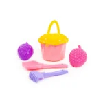 Set pentru nisip cu găletușă și accesorii, Polesie (093882) - imagine 2
