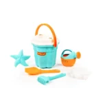 Set pentru nisip cu găletușă și accesorii, Polesie (93318)