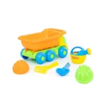 Set pentru nisip Kesha – camion cu accesorii, Polesie (4304) - imagine 4