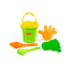 Set pentru nisip cu găletușă și accesorii, Polesie (35585)