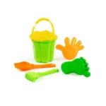 Set pentru nisip cu găletușă și accesorii, Polesie (35585) - imagine 2