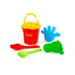 Set pentru nisip cu găletușă și accesorii, Polesie (35585) - imagine 4