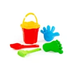 Set pentru nisip cu găletușă și accesorii, Polesie (35585) - imagine 5