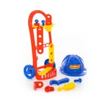 Set de unelte cu cărucior – 14 piese, Polesie (69825) - imagine 2