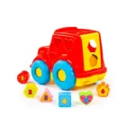 Tractor educativ cu sorter de forme, Polesie (89403) - imagine 2