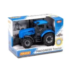 Tractor cu inerție Progress (în cutie), Polesie (91215) - imagine 5