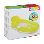 Șezlong gonflabil pentru apă cu mânere, 163×104 cm, max. 100 kg, 9+ ani, Intex (56805) - imagine 3