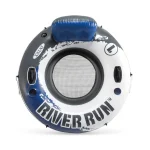 Colac gonflabil cu plasă, spătar și mânere River Run 1, 135 cm, max. 100 kg, Intex (58825) - imagine 3