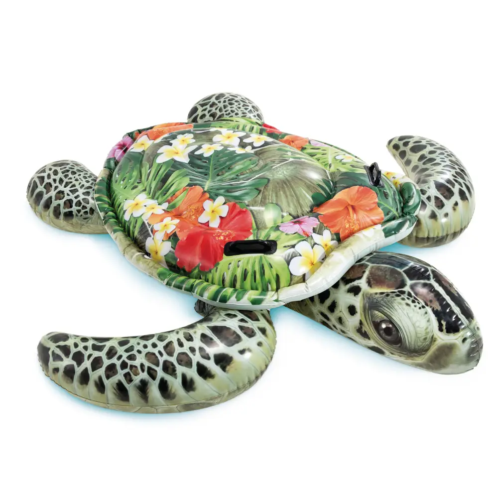 Новый проект Plută gonflabilă Broscuță țestoasă cu mânere, 191×170 cm, max. 80 kg, 3+ ani, Intex (57555) - imagine 1