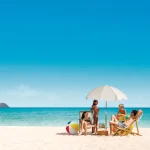 Colac gonflabil cu mânere Tropical Fruit, 107 cm, max. 80 kg, 3 culori, 9+ ani, Intex (56261) - imagine 6