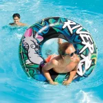 Colac gonflabil de înot River Rat 122 cm, max. 100 kg, 9+ ani, Intex (68209) - imagine 2