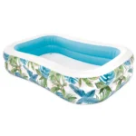 Piscină gonflabilă de familie Tropical Swim Center, 229×152×48 cm, 600 L, 3+ ani, Intex (57177)