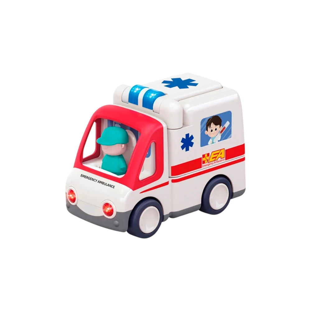 9997(1) Jucărie muzicală Ambulanță interactivă cu lumini și sunete, Hola 9997 (00491) - imagine 1