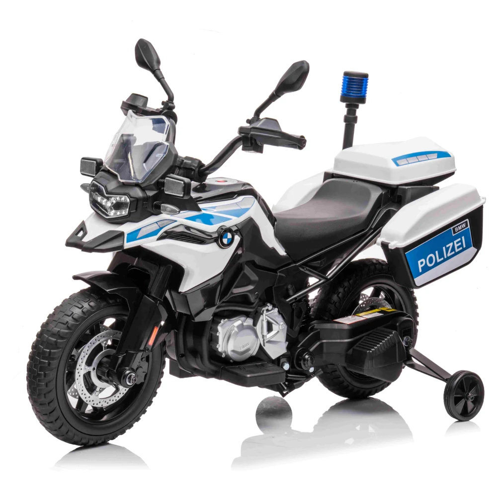 JT5002Balb(2) Motocicletă electrică pentru copii de poliție BMW F850 GS (JT5002B / 1 alb) - imagine 1