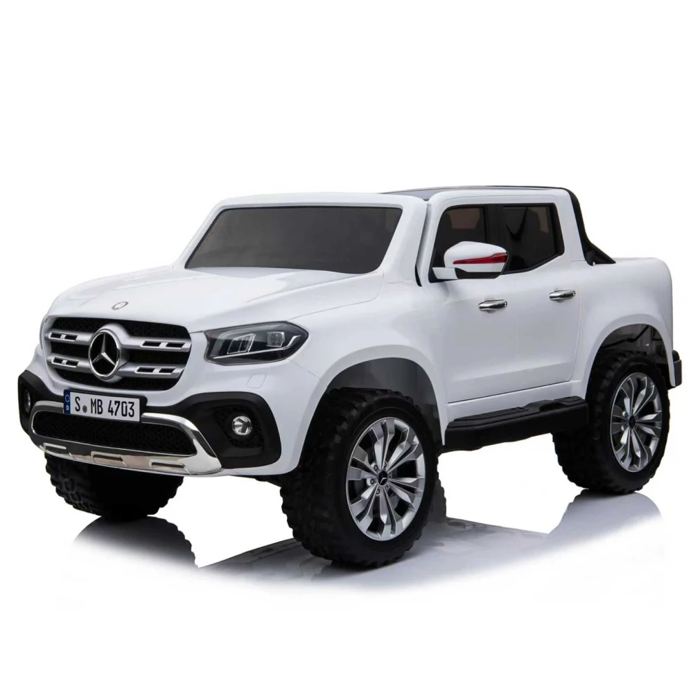 MX606 Alba (1) Mașină electrică pentru copii Mercedes Benz X-Class (MX606 / 3 alba) - imagine 1