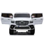 Mașină electrică pentru copii Mercedes Benz X-Class (MX606 / 3 alba) - imagine 3