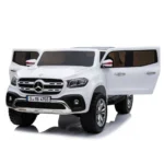 Mașină electrică pentru copii Mercedes Benz X-Class (MX606 / 3 alba) - imagine 8