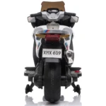 Motocicletă electrică pentru copii (MX609/5 alba) - imagine 5