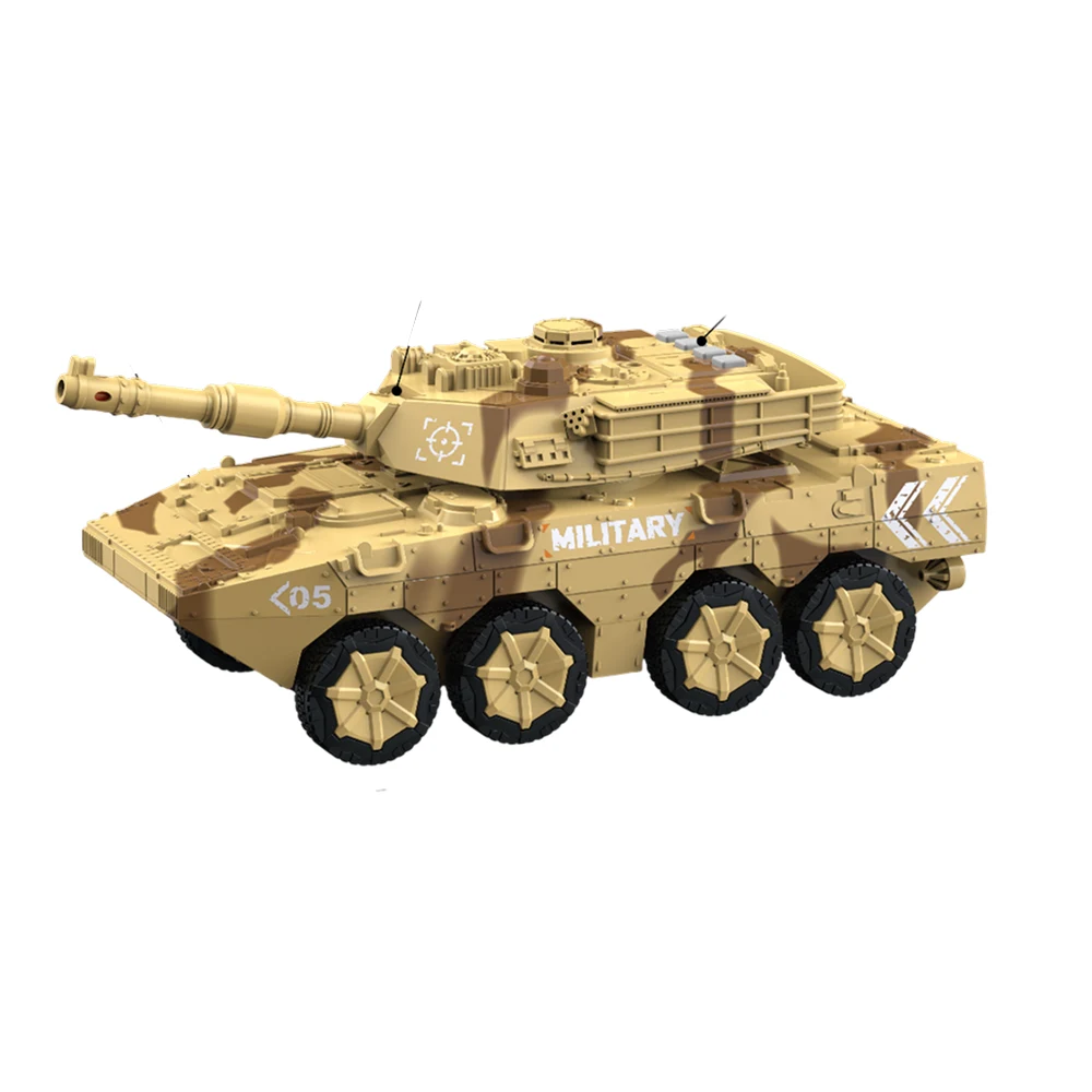 WY1105B Mașină blindată militară cu inerție, lumini și sunete - 1:16 - WY1105B ,Wenyi (11052) - imagine 1