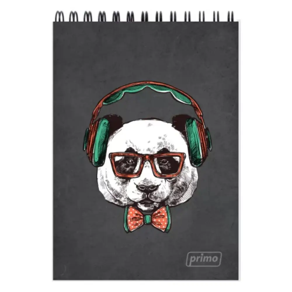 Новый проект (4) Carnet A6 Primo, spira orizontala, 48 file, matematica. copertă colorată PM1224 - imagine 1